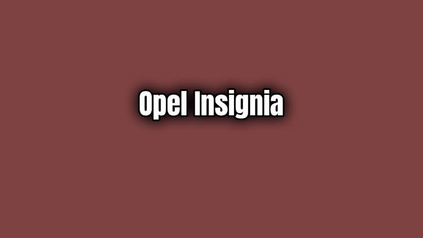 2020 Opel Insignia Ortaya Çıktı
