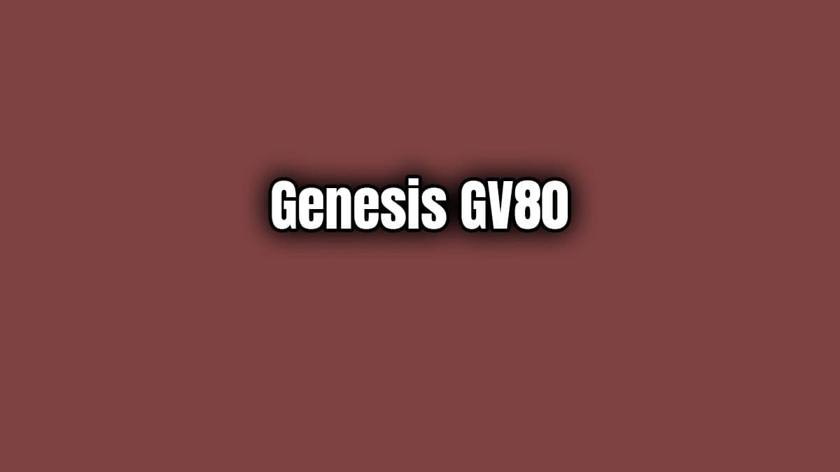 Markanın İlk Suv’si 2020 Genesis Gv80 Özellikleri