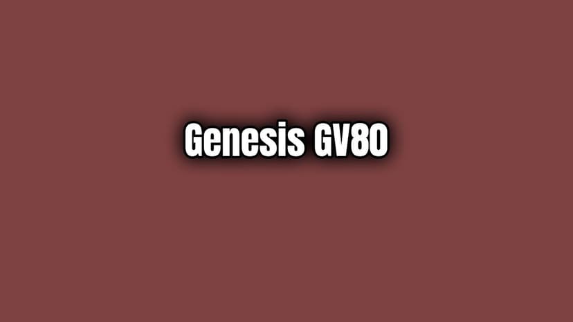 Markanın İlk Suv’si 2020 Genesis Gv80 Özellikleri