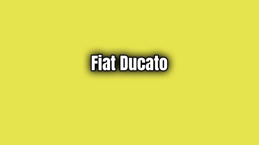 Yeni Fiat Ducato Özellikleri