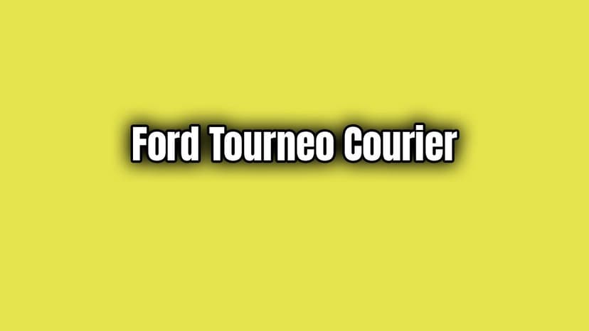 Ford Tourneo Courier 1.5 Tdci Özellikleri