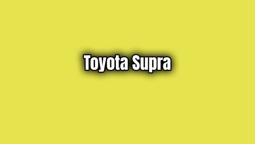 2021 Toyota Supra Gr 2.0 Özellikleri