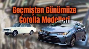 Geçmişten Günümüze Toyota Corolla Modelleri