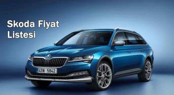 Skoda Fiyat Listesi Nisan 2020