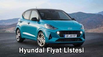 Hyundai Nisan 2020 Fiyat Listesi