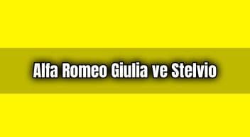 Alfa Romeo Giulia ve Stelvio Quadrifoglio Güncellenmiş Teknolojileri
