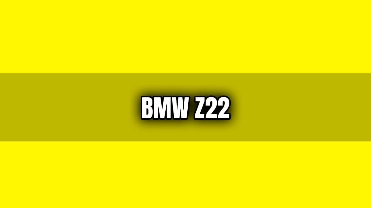1999 Bmw Z22