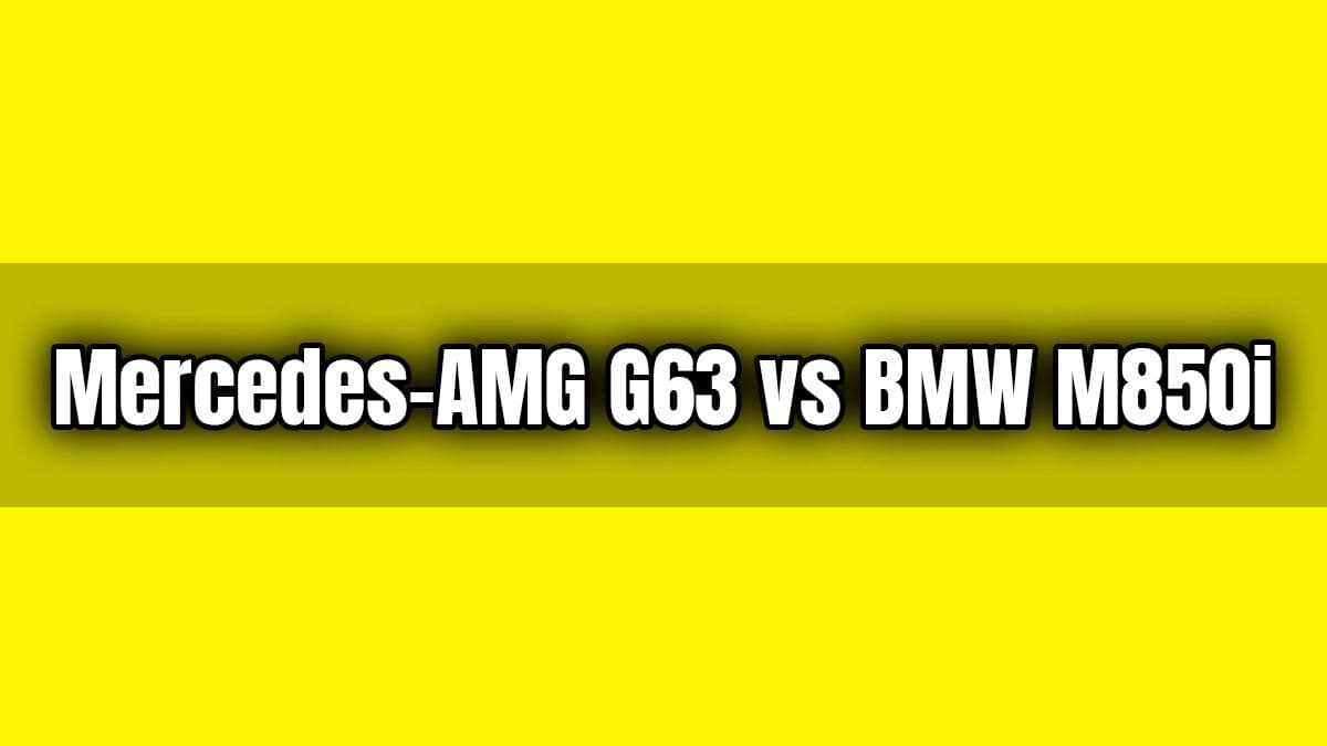 Mercedes – Amg G63 Vs Bmw M850I Drag Yarış