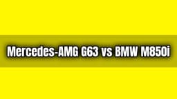 Mercedes - Amg G63 Vs Bmw M850I Drag Yarış