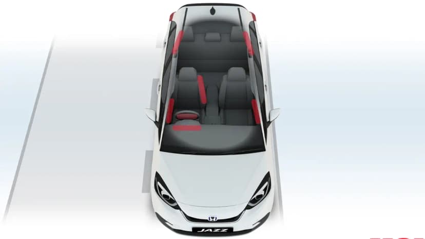 Honda Jazz Yeni Hava Yastığına Sahip Oldu