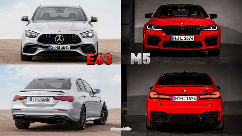 Yeni Bmw M5 ve Mercedes-Amg E63 Karşılaştırması