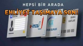 Yeni Kimlik Kartları Ehliyet ve Banka Kartı Olarak Kullanılacak