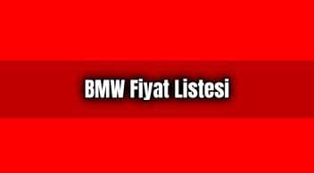 2021 Bmw Fiyat Listesi, Sıfır Bmw Otomobil Fiyatları