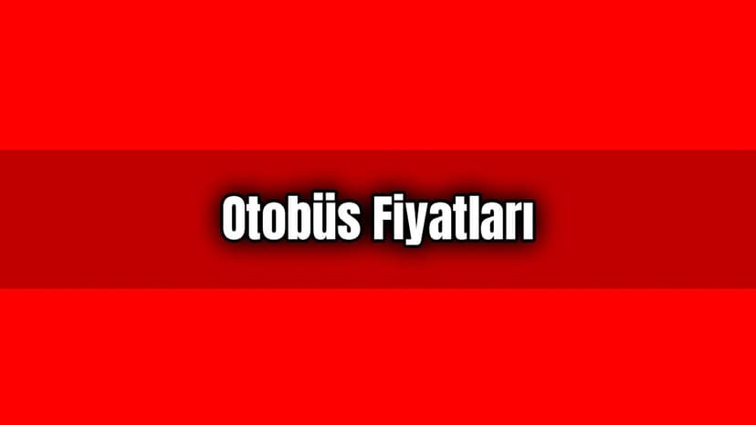 Otobüs Fiyatlarına Yüzde 30 İndirim Geliyor