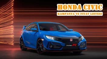 Honda Civic Fiyat Listesi Eylül 2020