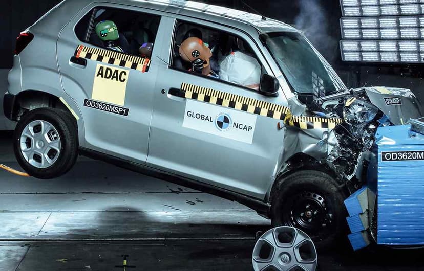 Maruti Suzuki S-Presso Çarpışma Testinden Sıfır Puan Aldı