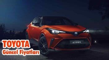 Toyota Kasım 2020 Fiyat Listesi
