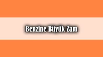 Araç Sahiplerine Kötü Haber! Benzine Büyük Zam