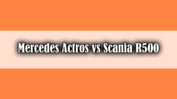 Mercedes Actros Vs Scania R500 Drag Yarışını Kim Kazanır