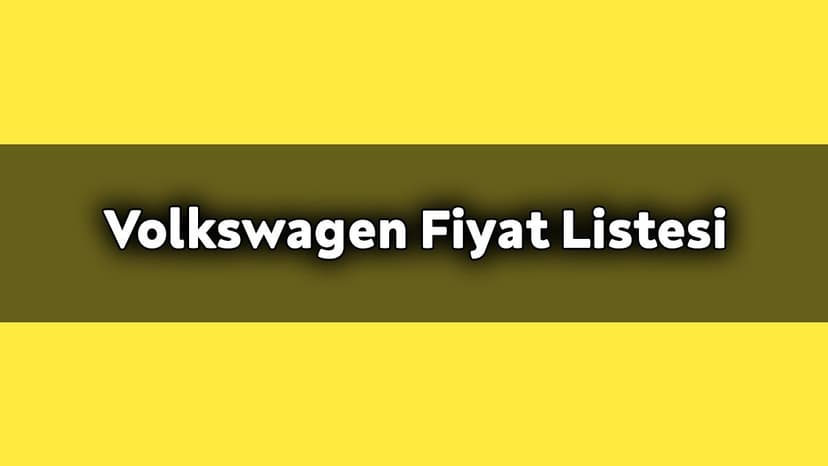 Volkswagen Modelleri Kasım 2020 Fiyat Listesi!
