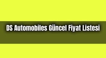 Ds Automobiles Güncel Fiyat Listesi Aralık 2020