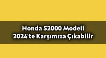 Honda S2000 Modeli 2024’Te Karşımıza Çıkabilir