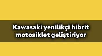 Kawasaki Yenilikçi Hibrit Motosiklet Geliştiriyor