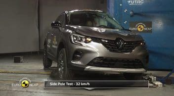 Yeni Renault Captur Çarpışma Testi Yayınlandı