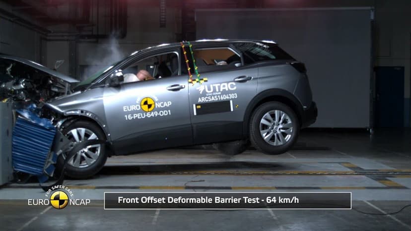2016 Peugeot 3008 Çarpışma Testi Yayınlandı
