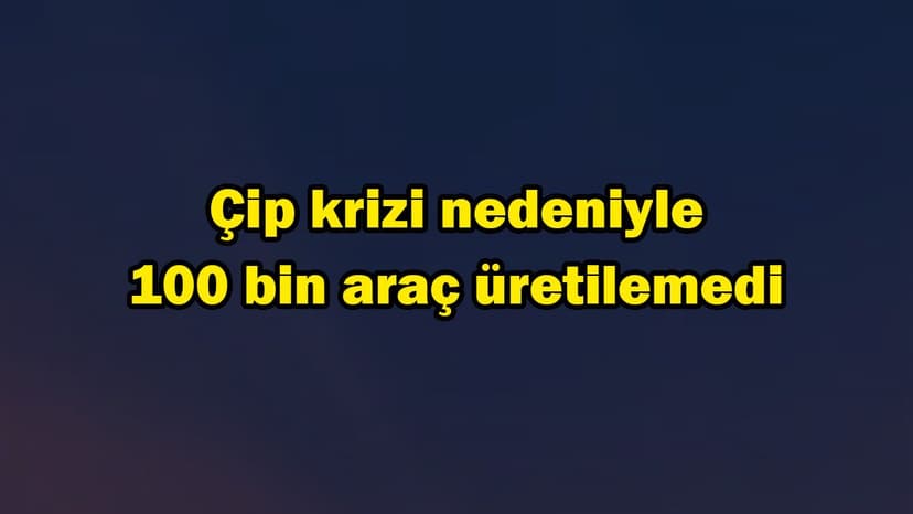 Volkswagen Ceo'su: Çip Krizi Nedeniyle 100 Bin Araç Üretilemedi
