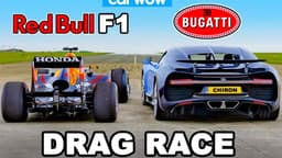 Yarışı Kim Kazanır? Bugatti Chiron Mu, Red Bull F1 Mi?