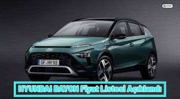 2021 Hyundai Bayon Fiyat Listesi Açıklandı