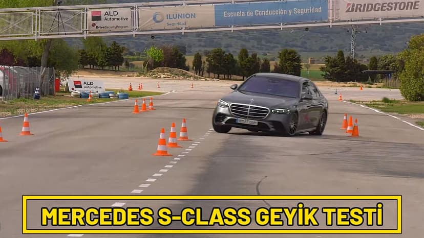 2021 Mercedes-Benz S-Class Geyik Testi
