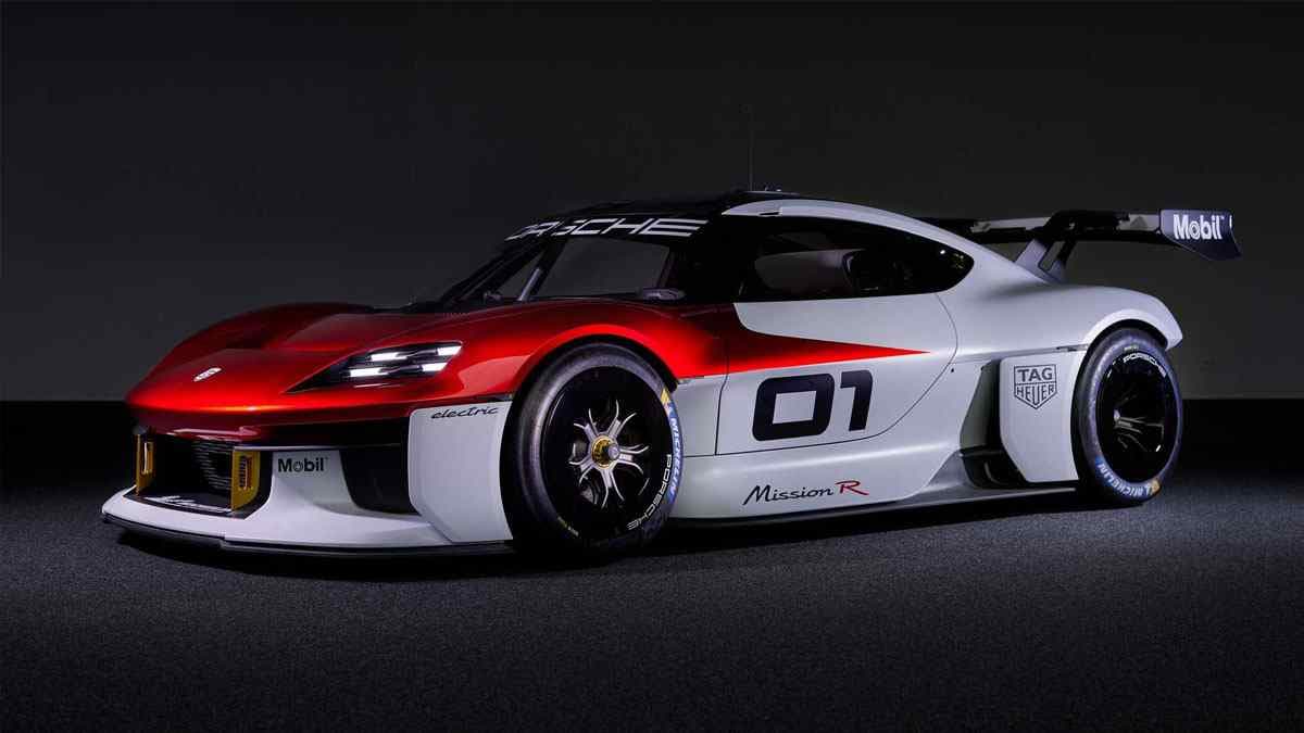 Porsche Mission R Özellikleri Açıklandı! Elektrikli Spor Araba Konsepti