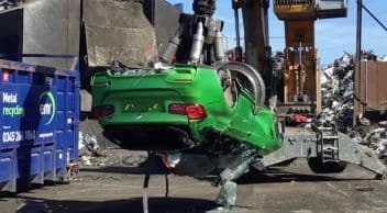 En Az Dört Arabadan Yapılan Özel Bmw M3 Touring İngiltere Polisi Tarafından İmha Edildi