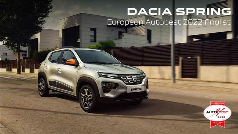 Dacia Spring 2022 Auto Best Finalisti Oldu