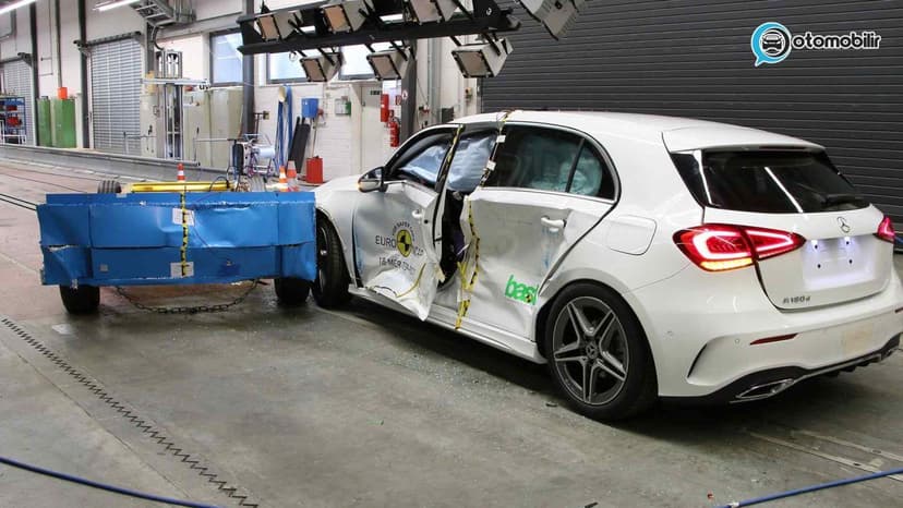 2018 Mercedes-Benz A-Seri̇si̇ Çarpışma Testi Yayınlandı