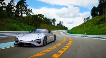 Lexus Yeni Elektrikli Spor Otomobilinin Yeni Görsellerini Paylaştı