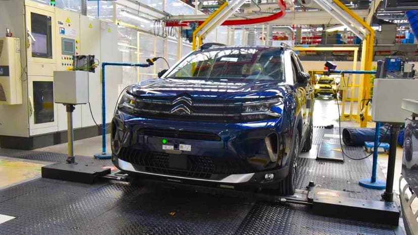 Yeni Citroen C5 Aircross Suv'un Üretimi Başladı