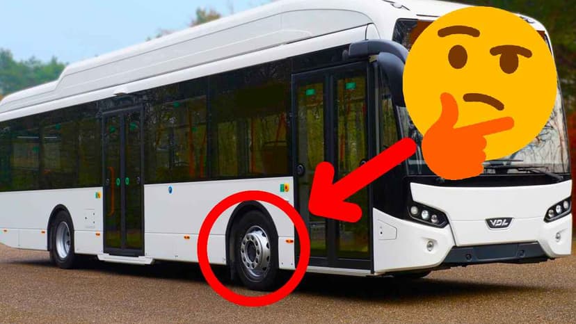 Tir veya Otobüslerin Ön ve Arka Jantları Neden Farklı?