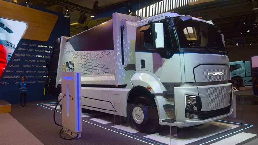 Ford Otosan Yüzde 100 Elektrikli Kamyonunu Tanıttı