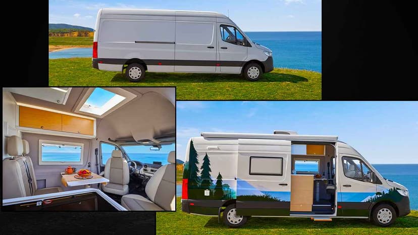 Karavan Altyapısına Uygun Mercedes-Benz Sprinter Türkiye'de
