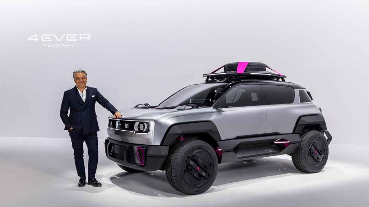 Renault’nun Elektrikli B-Suv Konsepti 4Ever Trophy Tanıtıldı