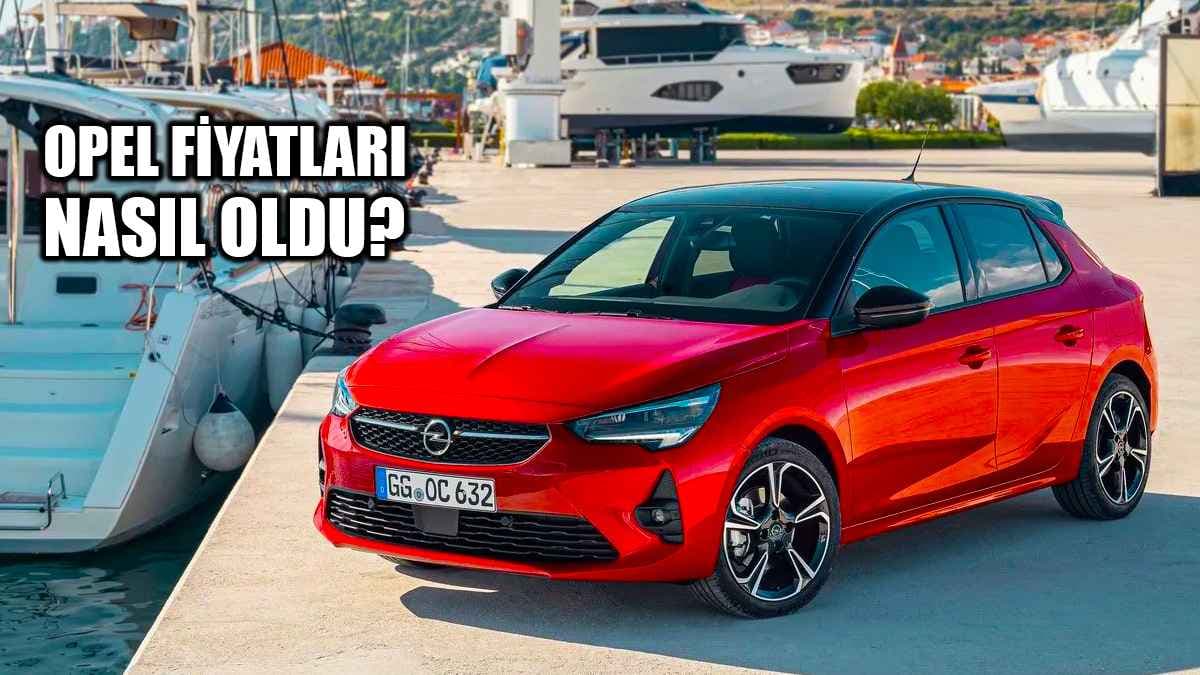 Ötv Düzenlemesinin Ardından Kasım 2022 Opel Fiyat Listesi Açıklandı