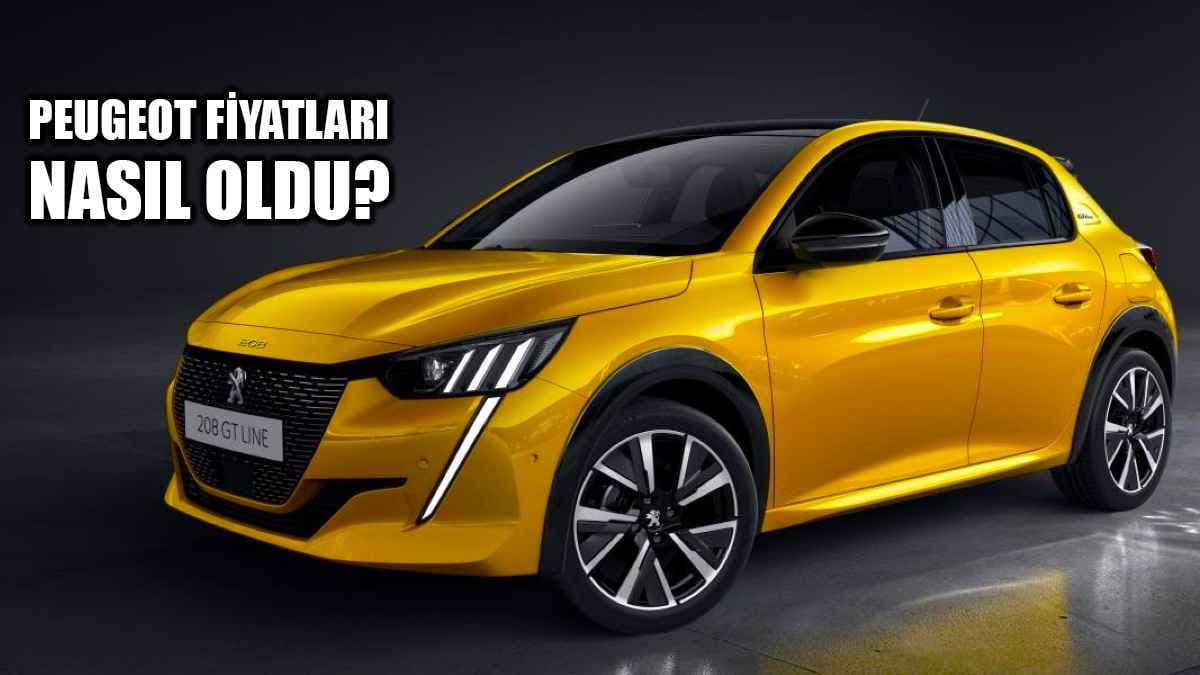 Ötv Düzenlemesinin Ardından Kasım 2022 Peugeot Fiyat Listesi Açıklandı