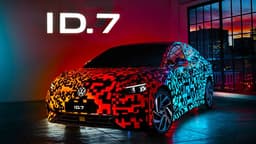 Volkswagen, Yeni Elektrikli Sedanı Id.7'Yi Ces 2023'Te Tanıttı