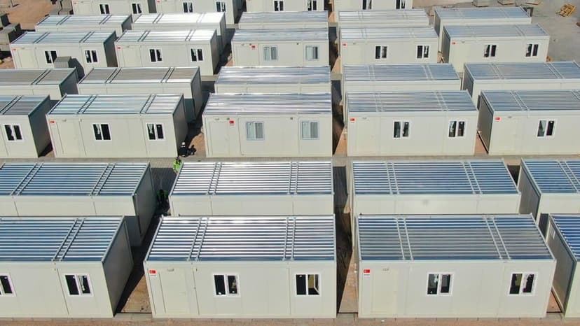Prefabrik Yapı ve Konteynerlerde Kdv İndirildi, İhracat 3 Ay Yasaklandı