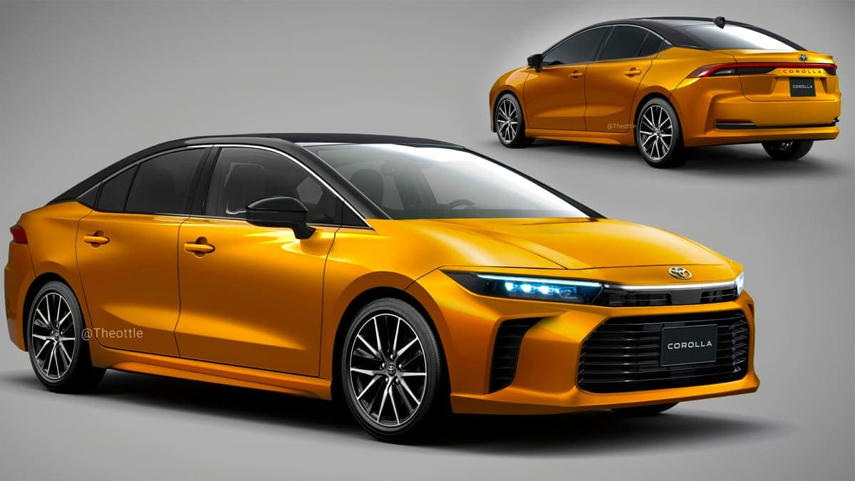 2025 Toyota Corolla Render Çalışması: Yeni Corolla Böyle Görülebilir