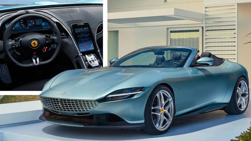 612 Beygirlik Ferrari Roma Spider Tanıtıldı