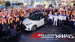 Toyota, 10 Milyonuncu Yaris Modelini Üretti